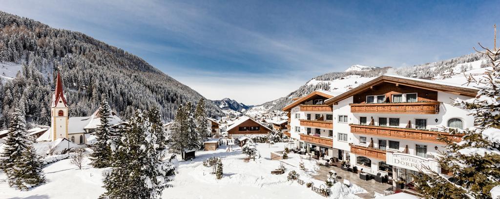 Hotel Dorfer Alpine&Charming Selva di Val Gardena Exterior photo